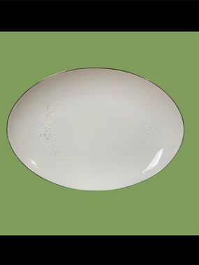 12” Oval Serving Platter Cantata by SANGO